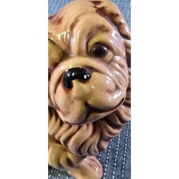 Vintage Porcelain Pekingese Dog - Picture 8 of 11